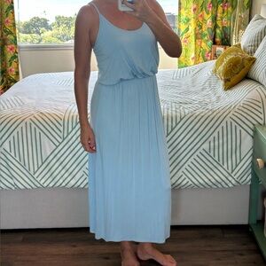 OLIVIA RAE Light Blue Maxi Dress sz S